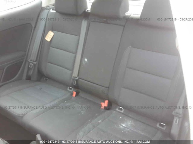 WVWMM7AJ4CW002115 - 2012 VOLKSWAGEN GOLF 银色 照片 8