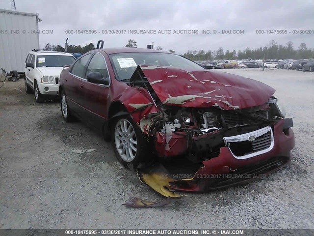 2C3HE66G74H690413 - 2004 CHRYSLER 300M RED photo 1