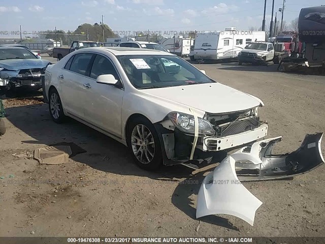 1G1ZG5E75CF284757 - 2012 CHEVROLET MALIBU LTZ 白色 照片 1