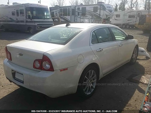 1G1ZG5E75CF284757 - 2012 CHEVROLET MALIBU LTZ 白色 照片 4