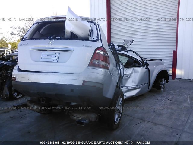 4JGBF71EX9A488791 - 2009 MERCEDES-BENZ GL 450 4MATIC SILVER photo 4