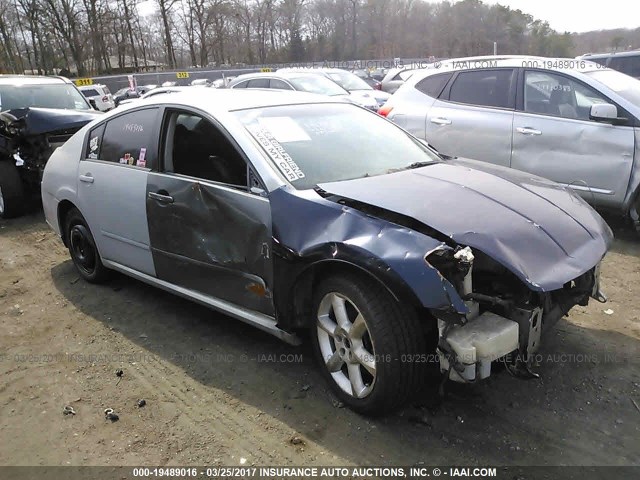 1N4BA41EX7C824710 - 2007 NISSAN MAXIMA SE/SL SILVER photo 1