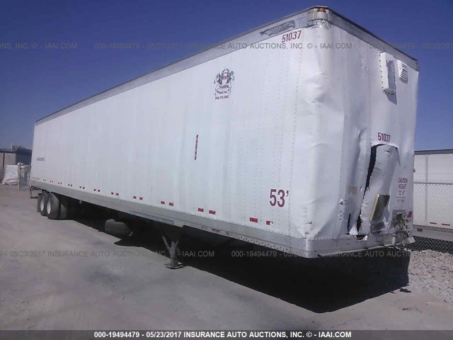 1GRAA06296J615021 - 2006 GREAT DANE TRAILERS VAN  WHITE photo 1