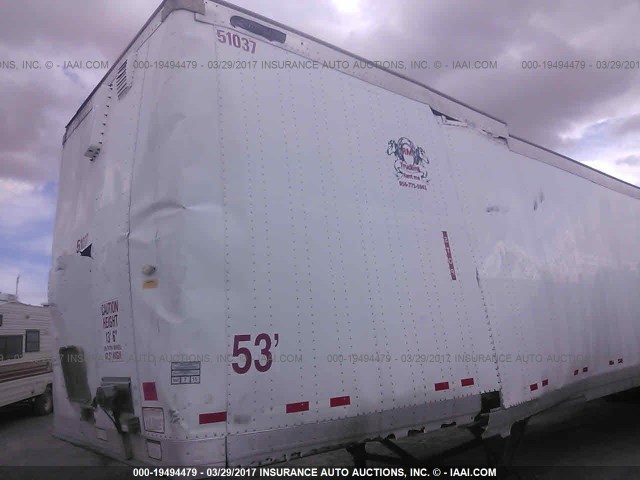 1GRAA06296J615021 - 2006 GREAT DANE TRAILERS VAN  WHITE photo 6