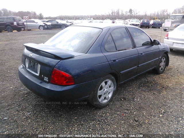 3N1CB51D26L585846 - 2006 NISSAN SENTRA 1.8/1.8S BLUE photo 4