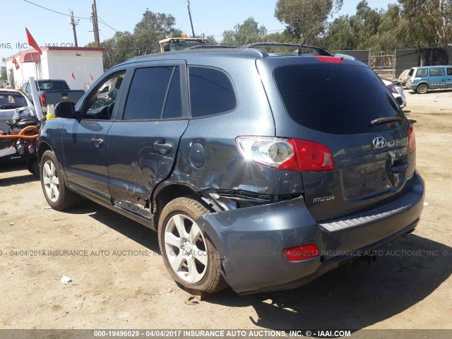 5NMSH13E67H020052 - 2007 HYUNDAI SANTA FE SE/LIMITED GRAY photo 3