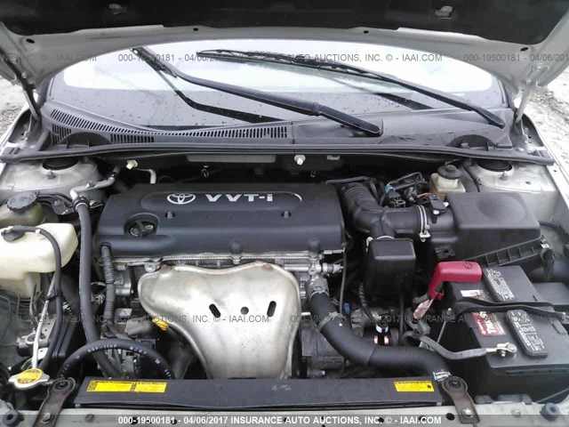 JTKDE167X80246328 - 2008 TOYOTA SCION TC 银色 照片 10