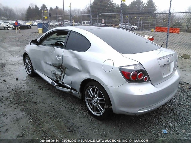 JTKDE167X80246328 - 2008 TOYOTA SCION TC 银色 照片 3