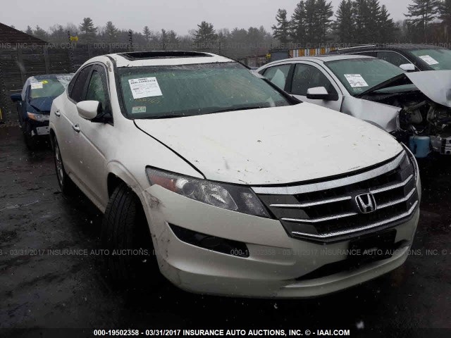 5J6TF2H55CL000824 - 2012 HONDA CROSSTOUR EXL თეთრი ფოტო 1