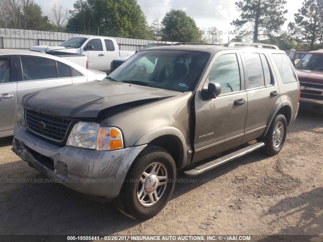 1FMZU62E02ZC49772 - 2002 FORD EXPLORER XLS BROWN photo 2