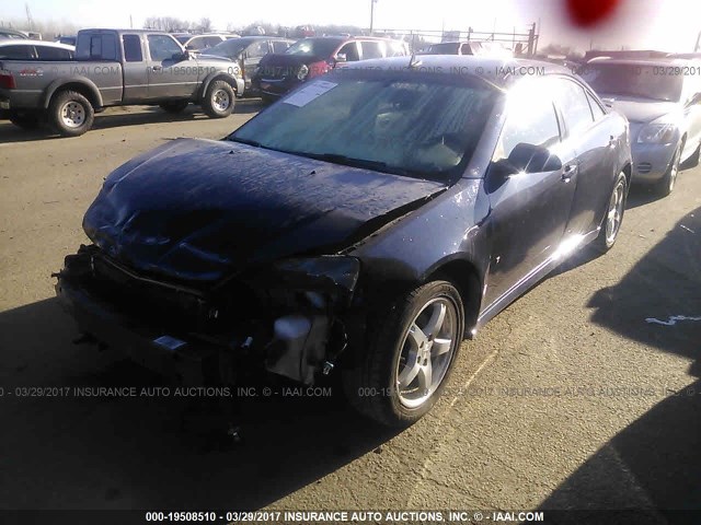 1G2ZJ57K594272482 - 2009 PONTIAC G6 BLUE photo 2