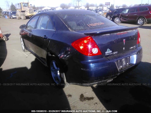 1G2ZJ57K594272482 - 2009 PONTIAC G6 BLUE photo 3