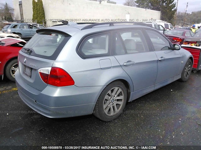 WBAVT13546KW23528 - 2006 BMW 325 XIT GRAY photo 4