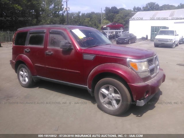 1D8GU58K27W613512 - 2007 DODGE NITRO SLT RED photo 1