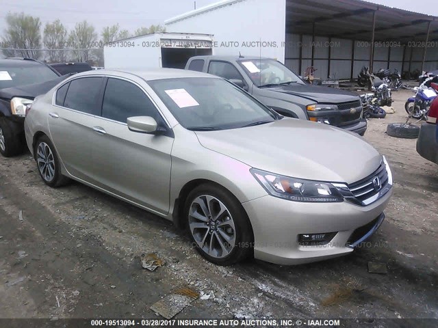 1HGCR2F52FA269557 - 2015 HONDA ACCORD SPORT Алтын фото 1