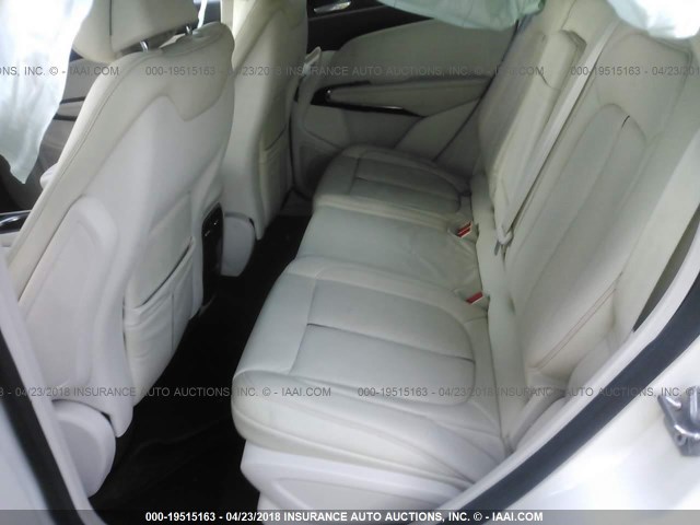 5LMCJ4C97GUJ14942 - 2016 LINCOLN MKC BLACK LABEL TURQUOISE photo 8