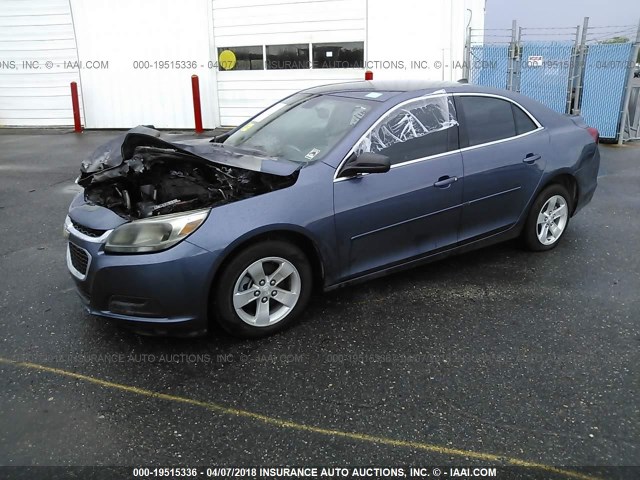 1G11B5SL1EF212308 - 2014 CHEVROLET MALIBU LS ლურჯი ფოტო 2