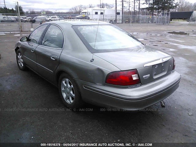 1MEFM50U63G617573 - 2003 MERCURY SABLE GS GREEN photo 3