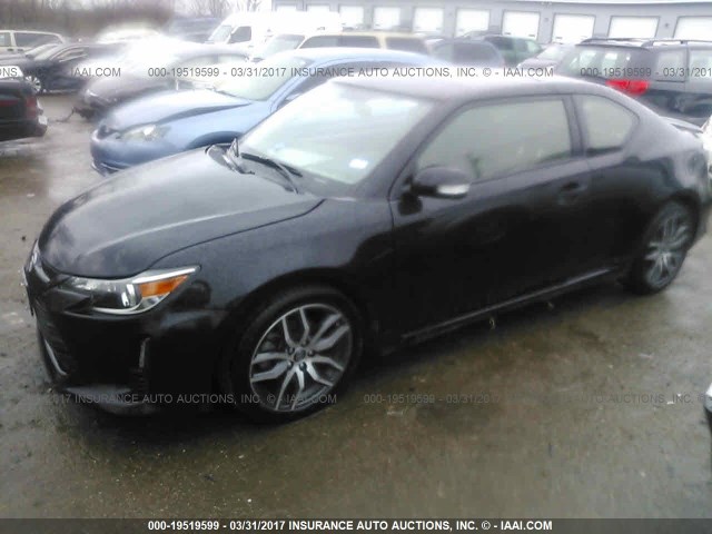 JTKJF5C78E3068795 - 2014 TOYOTA SCION TC 黑色 照片 2