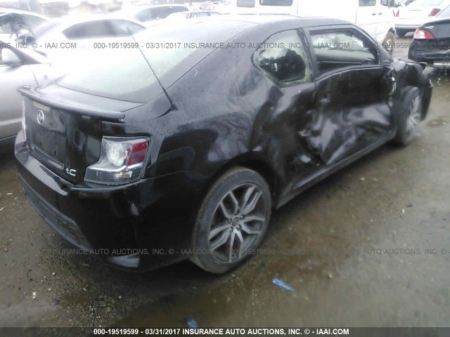 JTKJF5C78E3068795 - 2014 TOYOTA SCION TC 黑色 照片 4