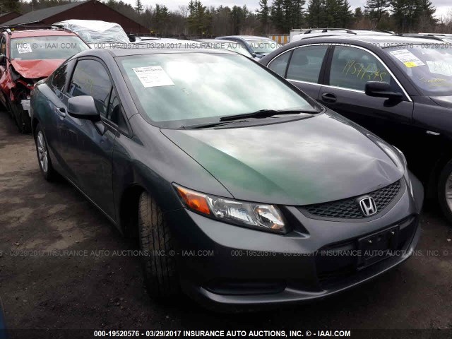 2HGFG3B82CH521393 - 2012 HONDA CIVIC EX Gris foto 1