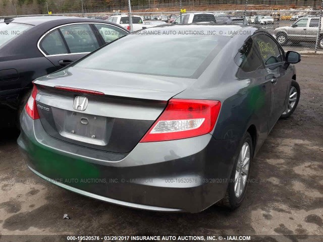 2HGFG3B82CH521393 - 2012 HONDA CIVIC EX Gris foto 4