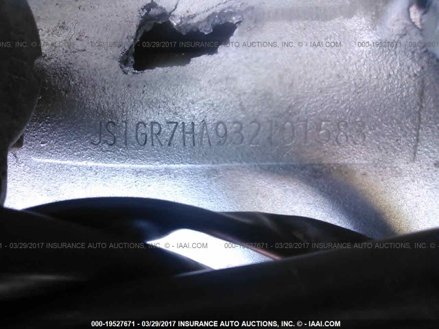 JS1GR7HA932101583 - 2003 SUZUKI GSX-R750 BLUE photo 10