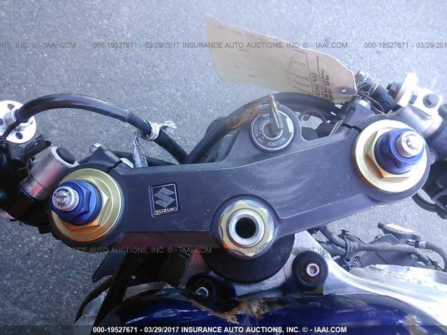 JS1GR7HA932101583 - 2003 SUZUKI GSX-R750 BLUE photo 7