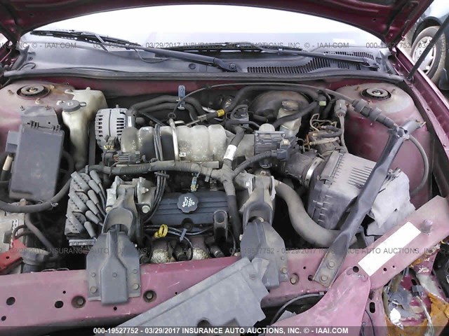 2G2WS522241337669 - 2004 PONTIAC GRAND PRIX GT2 წითელი ფოტო 10