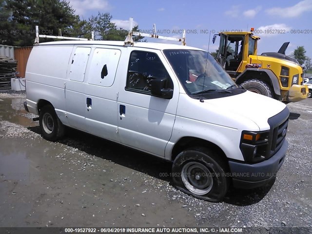 1FTNE2EL3DDA37788 - 2013 FORD ECONOLINE E250 VAN WHITE photo 1