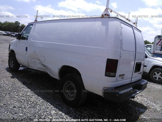 1FTNE2EL3DDA37788 - 2013 FORD ECONOLINE E250 VAN WHITE photo 3