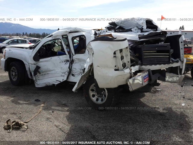 2GCEK19C771677158 - 2007 CHEVROLET SILVERADO K1500 WHITE photo 3