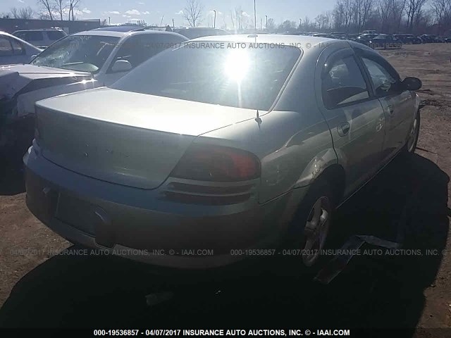 1B3EL46X66N245410 - 2006 DODGE STRATUS SXT SILVER photo 4