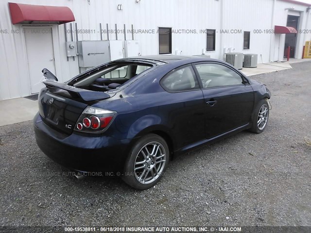 JTKDE3B79A0312665 - 2010 TOYOTA SCION TC 蓝色 照片 4