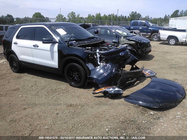 1FM5K8AR0FGB51427 - 2015 FORD EXPLORER POLICE INTERCEPTOR BLACK photo 1