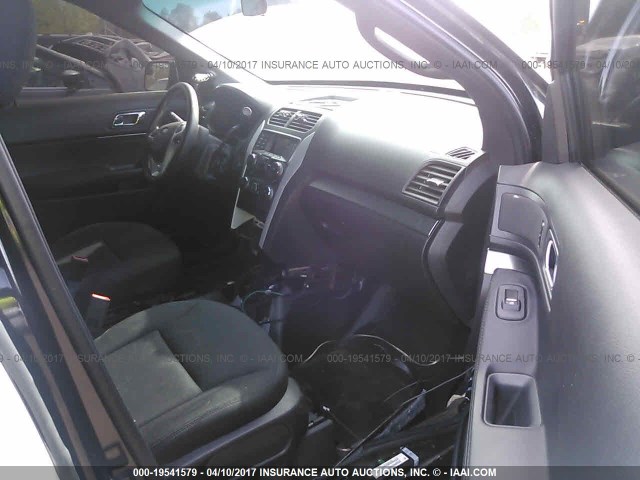 1FM5K8AR0FGB51427 - 2015 FORD EXPLORER POLICE INTERCEPTOR BLACK photo 5