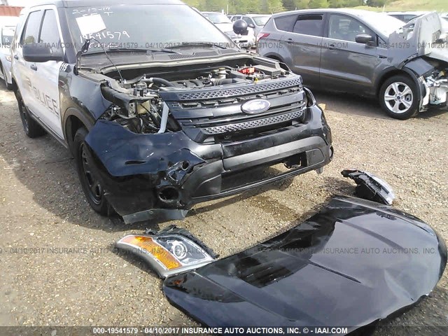 1FM5K8AR0FGB51427 - 2015 FORD EXPLORER POLICE INTERCEPTOR BLACK photo 6
