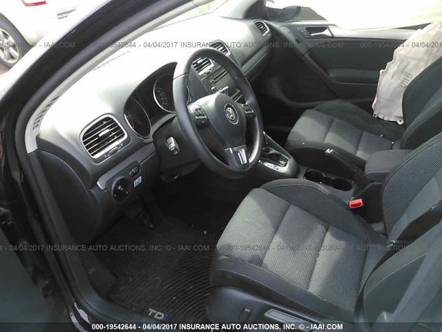 WVWDM7AJ1EW007873 - 2014 VOLKSWAGEN GOLF 黑色 照片 5