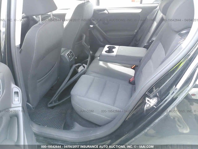WVWDM7AJ1EW007873 - 2014 VOLKSWAGEN GOLF 黑色 照片 8
