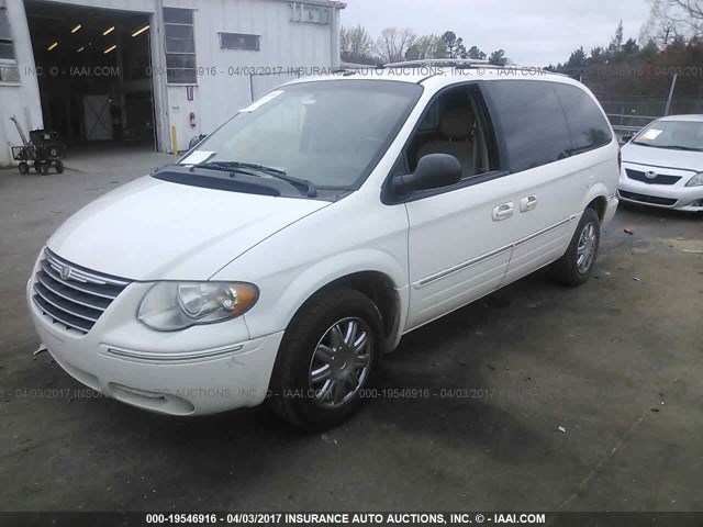 2A8GP64L36R901274 - 2006 CHRYSLER TOWN & COUNTRY LIMITED WHITE photo 2