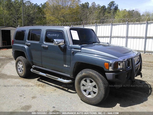 5GTDN136368192784 - 2006 HUMMER H3 GREEN photo 1