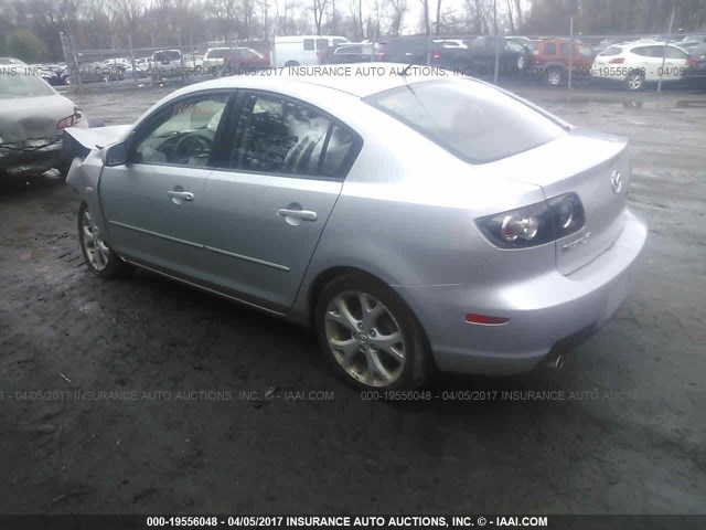 JM1BK32G281166900 - 2008 MAZDA 3 I SILVER photo 3