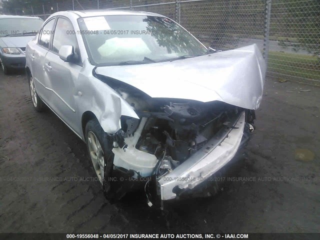 JM1BK32G281166900 - 2008 MAZDA 3 I SILVER photo 6