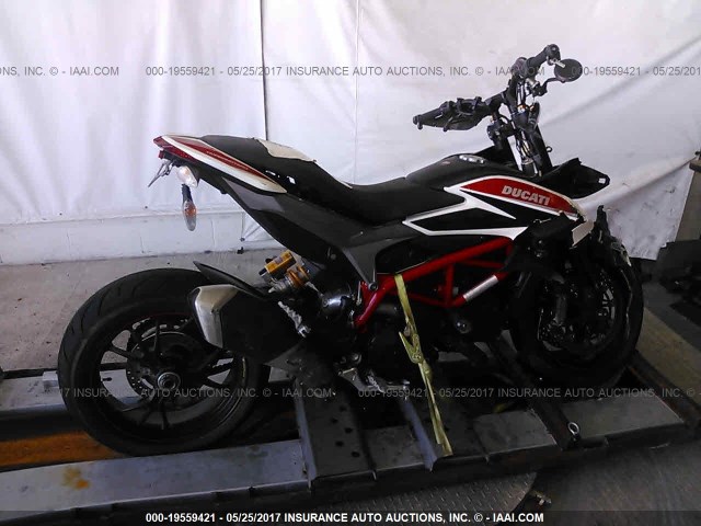 ZDM1YBTS0EB009786 - 2014 DUCATI HYPERMOTARD HYPERSTRADA WHITE photo 4