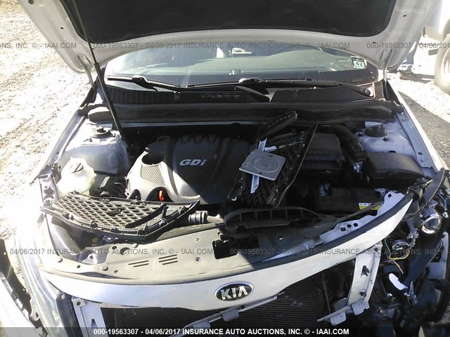5XXGN4A73FG384074 - 2015 KIA OPTIMA EX SILVER photo 10