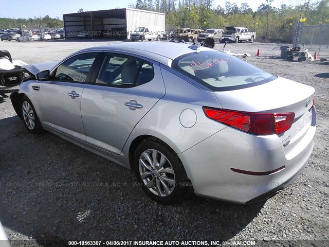 5XXGN4A73FG384074 - 2015 KIA OPTIMA EX SILVER photo 3