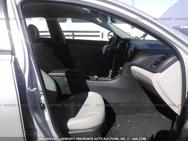 5XXGN4A73FG384074 - 2015 KIA OPTIMA EX SILVER photo 5
