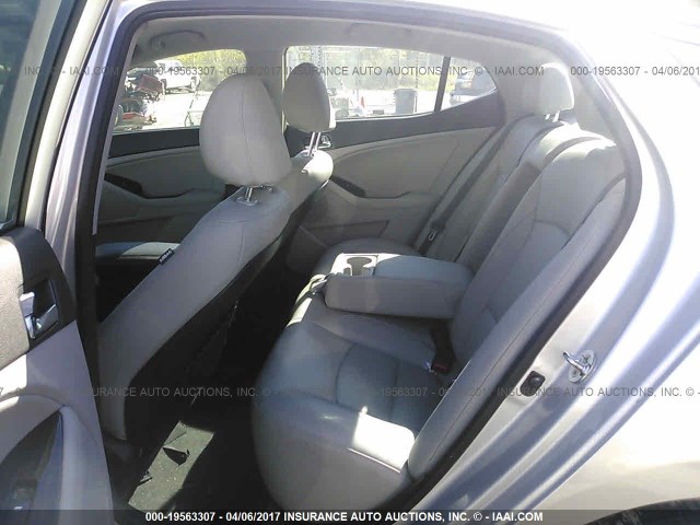 5XXGN4A73FG384074 - 2015 KIA OPTIMA EX SILVER photo 8