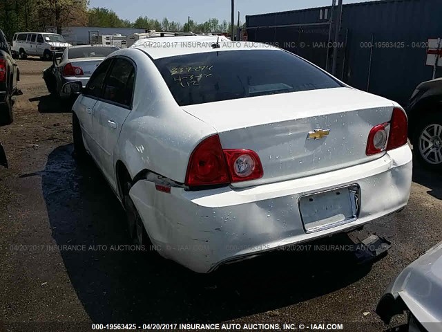 1G1ZC5E14BF368820 - 2011 CHEVROLET MALIBU 1LT 白色 照片 3