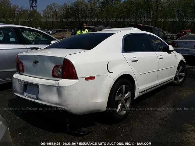 1G1ZC5E14BF368820 - 2011 CHEVROLET MALIBU 1LT 白色 照片 4